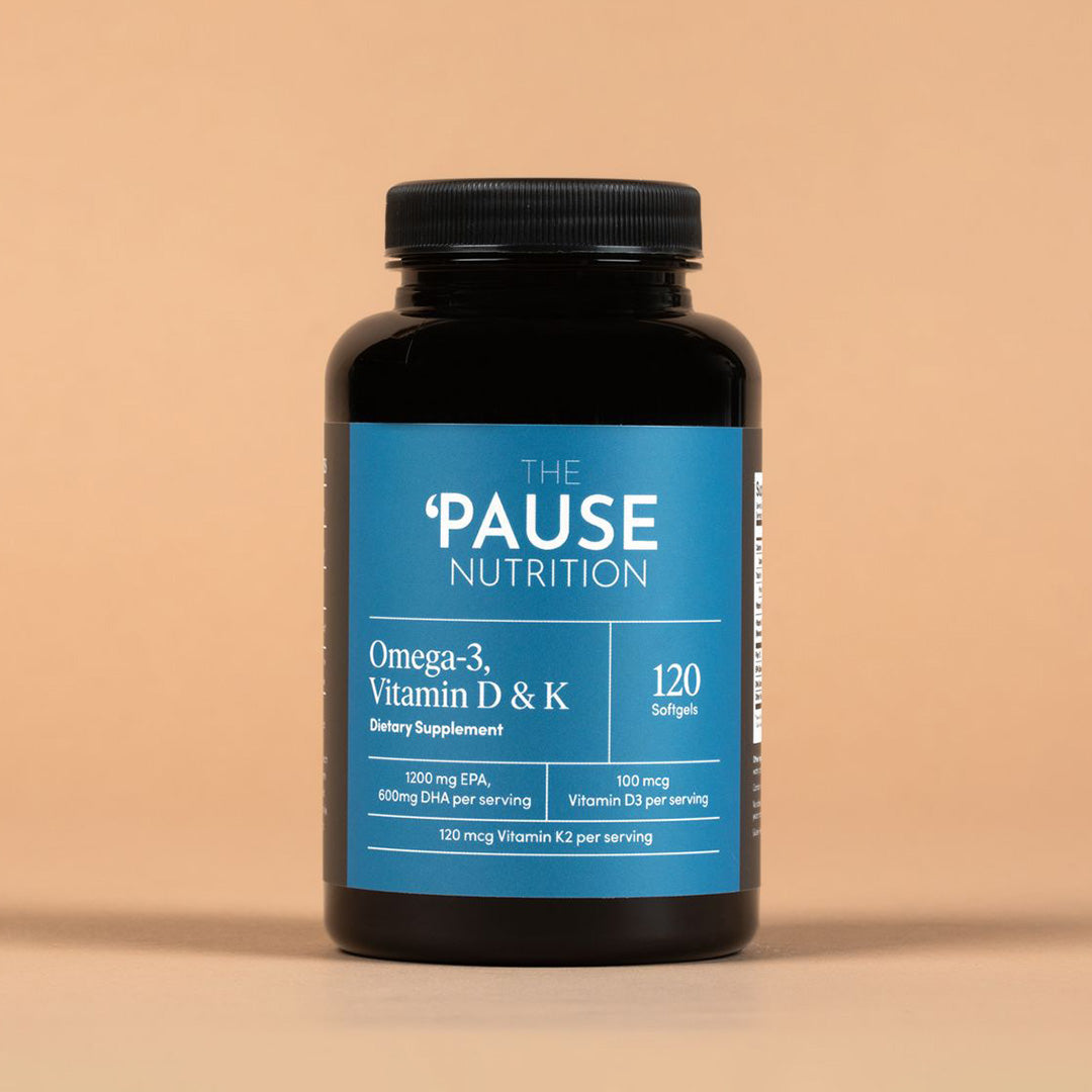 The Galveston Diet Supplements  Omega 3 + Vitamin D3 & K2 – The 'Pause  Life by Dr. Mary Claire Haver