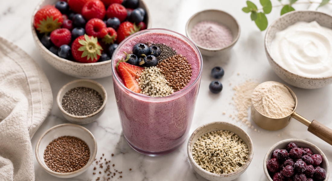 The Menopause Power Shake: A High-Protein, High-Fiber Daily Ritual