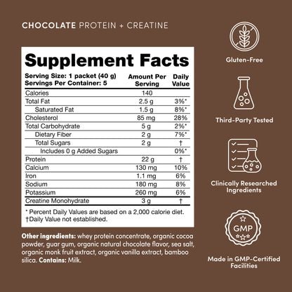 Protein + Creatine Sachet 5-Pack