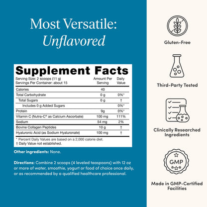 Skin & Bone Collagen - 15 Servings