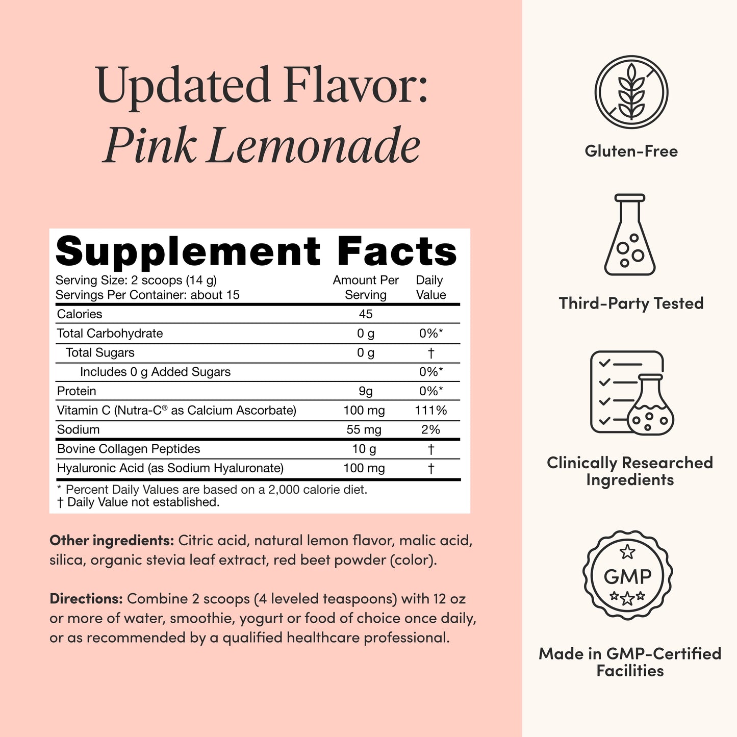 Skin & Bone Collagen - 15 Servings