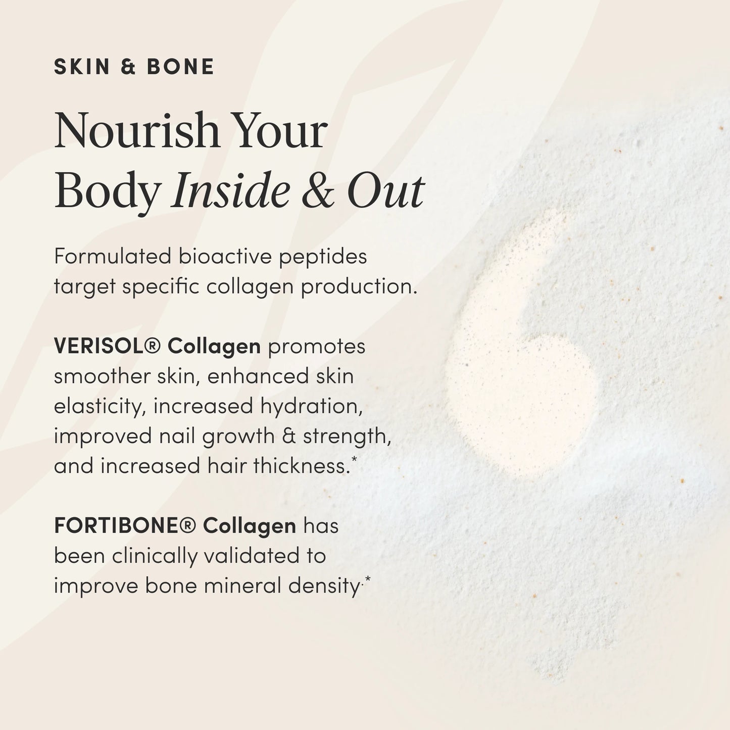 Skin & Bone Collagen - 15 Servings